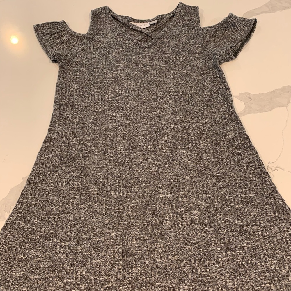 Girls Cold Shoulder Dress